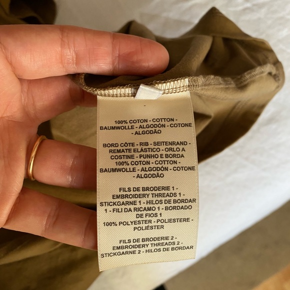 Hermes Embroidered Pocket t-shirt Dress Size EU 40 (M/L) - Picture 6 of 8